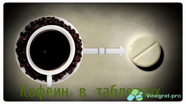 Кофеїн в уколах показання до застосування.