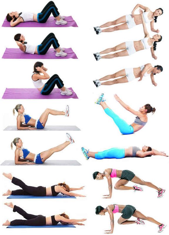 Wie man den Niza-Bauch loswerden soll. Übungen und Training. Optionen für körperliche Anstrengung.