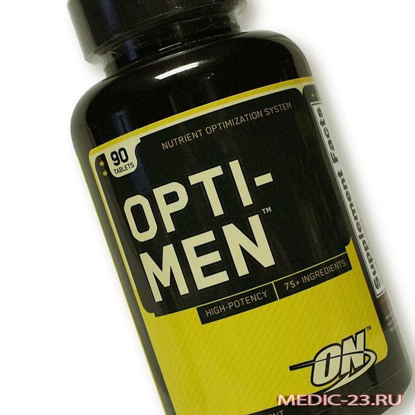 Vitamini Opt Man Kako jemati. Opto - vitamini za športne ljudi. Kontraindikacije in neželeni učinek
