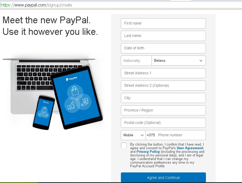 PayPal в Білорусі - особливості системи і деякі нюанси. Платіжна система Paypal - «Аккаунт Paypal в Білорусі? Легко! »