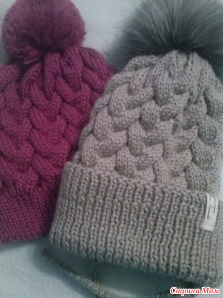 Sada za kćeri: zimski šešir i pletenje snuda