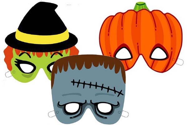 DIY-Halloween-Masken für Mädchen und Jungen.  So setzen Sie zu Halloween eine gruselige Maske auf Ihr Gesicht