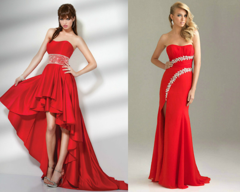 Червона вечірня сукня – найкращий вибір для модниць